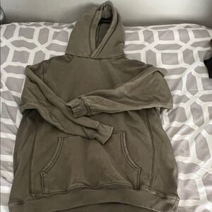 Aerie Olive Green Hoodie Sweater